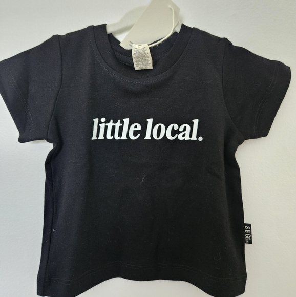 SBC - Black 'Little Local' Graphic Tee - Picture 1 of 2